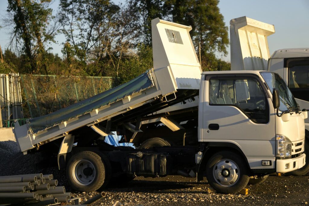 Camion per servizio trasporti
